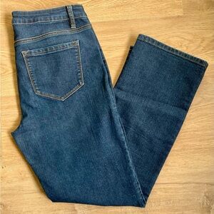 NYDJ Straight Leg Jeans Women’s Size 12x30 Dark Blue Denim